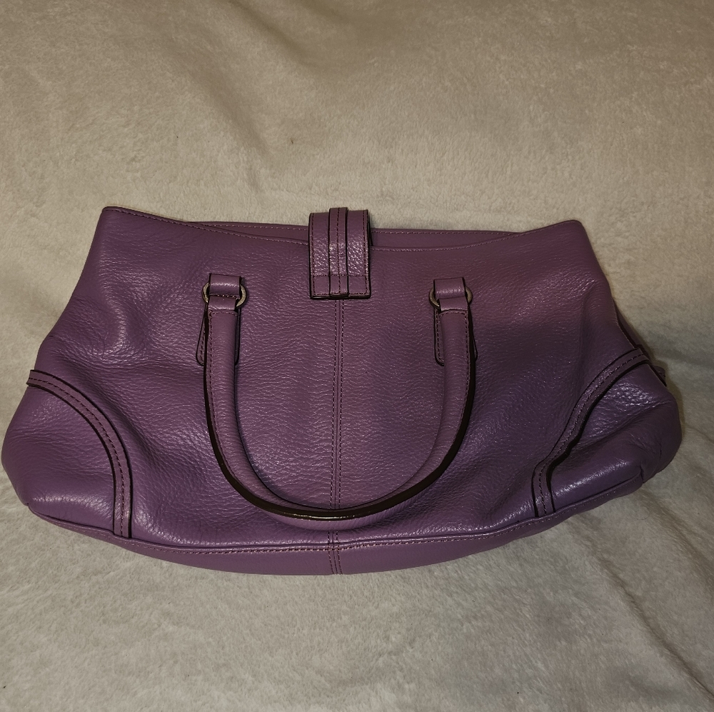 Purple purse